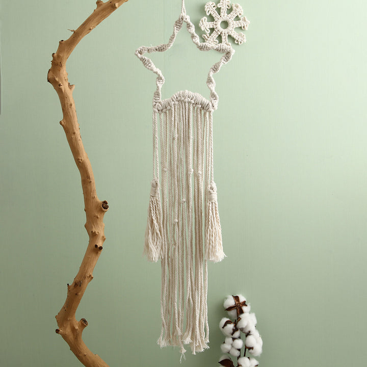 Decorative Macrame Star Wall Hanging