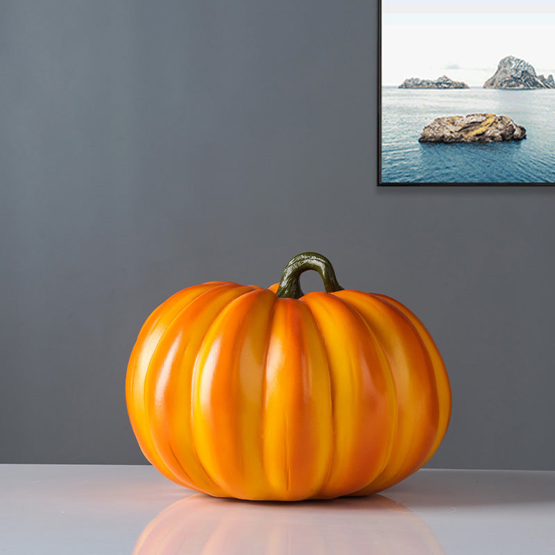 Decorative pumpkin figure