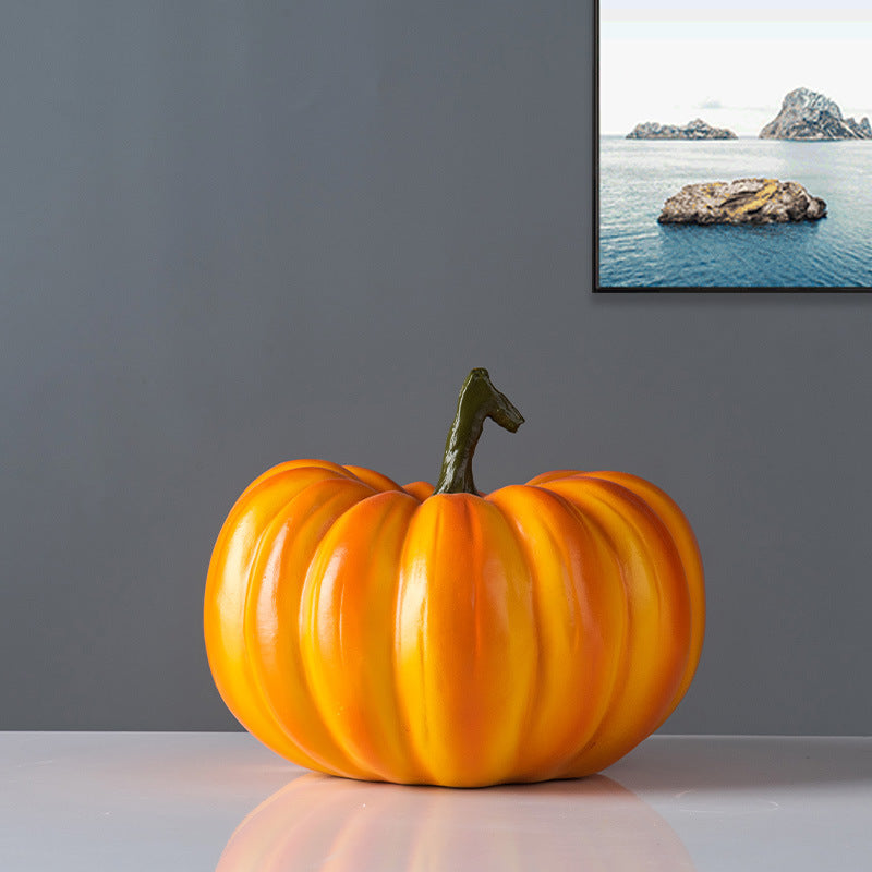 Decorative pumpkin figure
