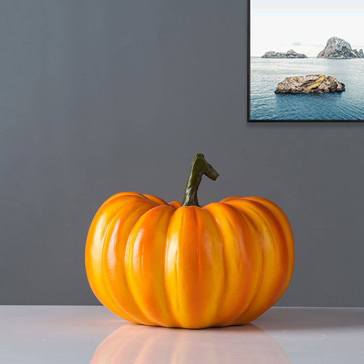 Decorative pumpkin figure