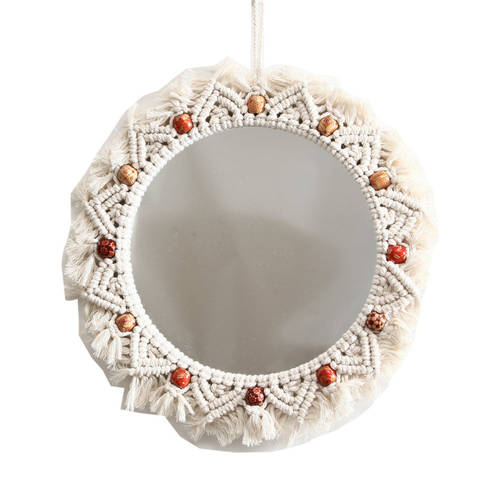 Decorative Macrame Wall Mirror