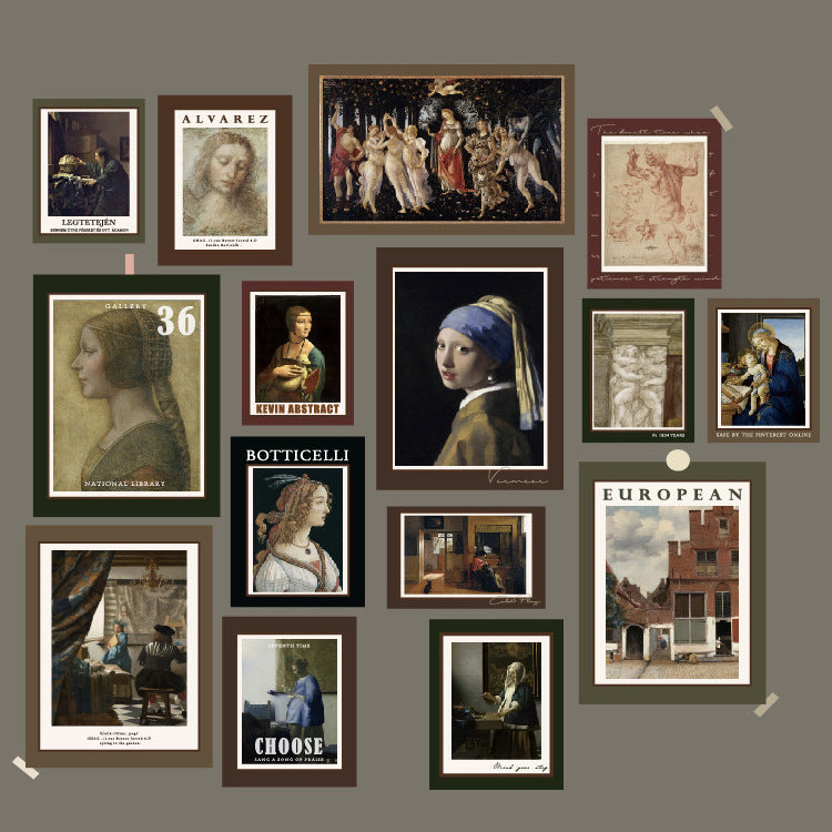 Artistic Multi-Frame Gallery Wall Décor
