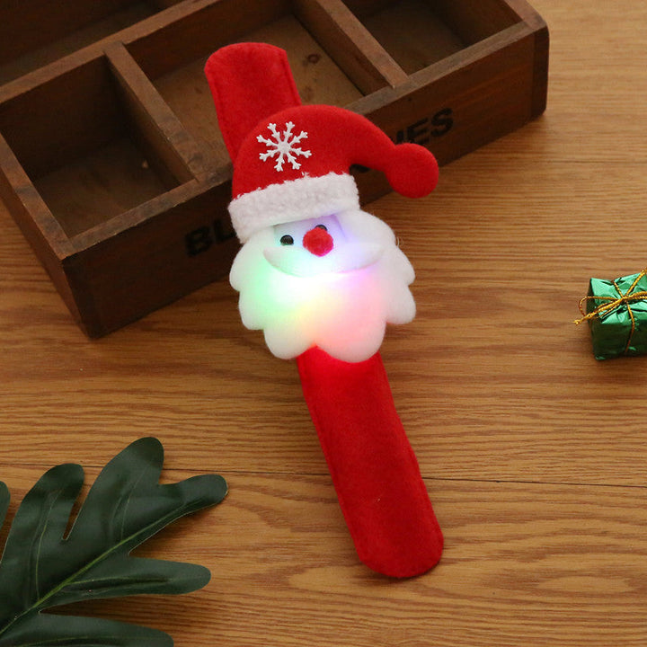 Creative Christmas wristband with snowman design
