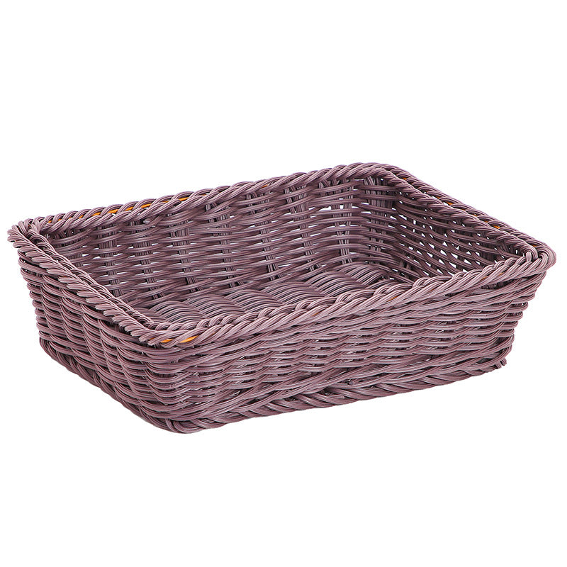 Rectangular Woven Storage Basket 1787895767