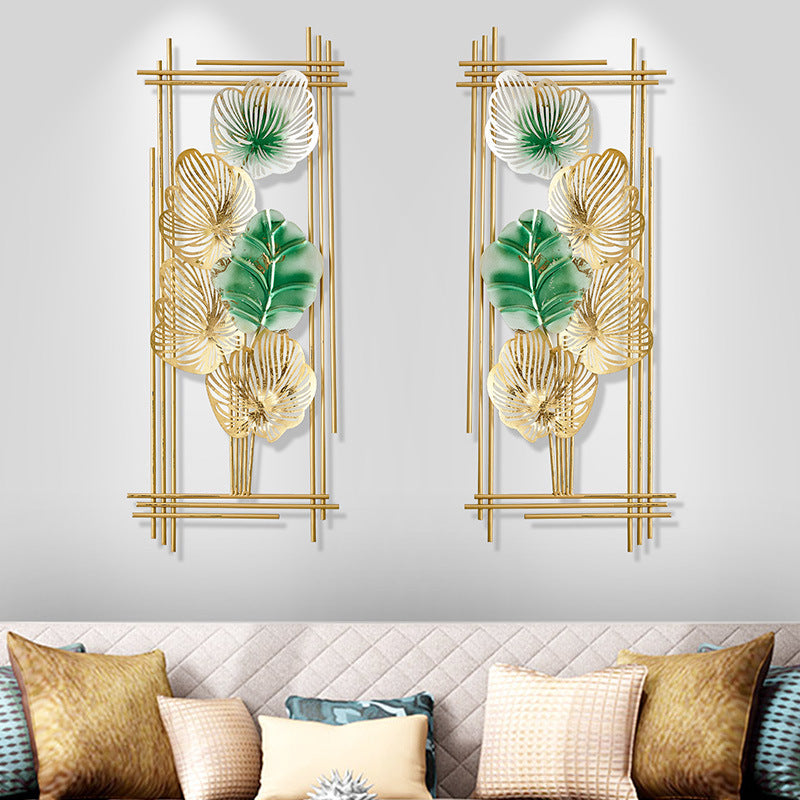 Decorative Floral Metal Wall Art Panels