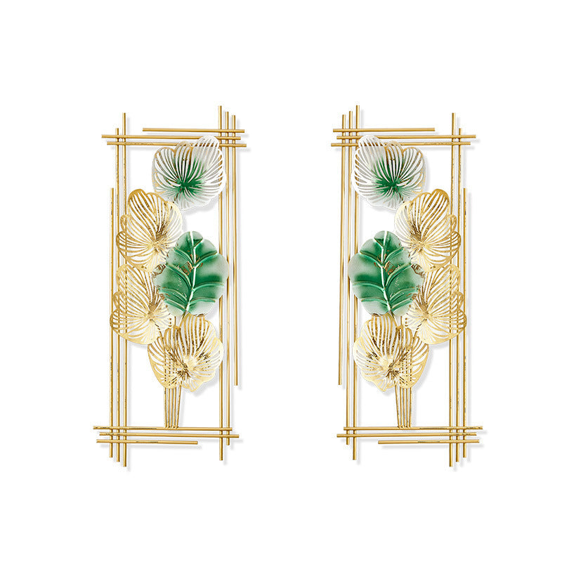 Decorative Floral Metal Wall Art Panels