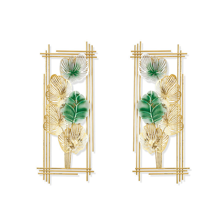 Decorative Floral Metal Wall Art Panels