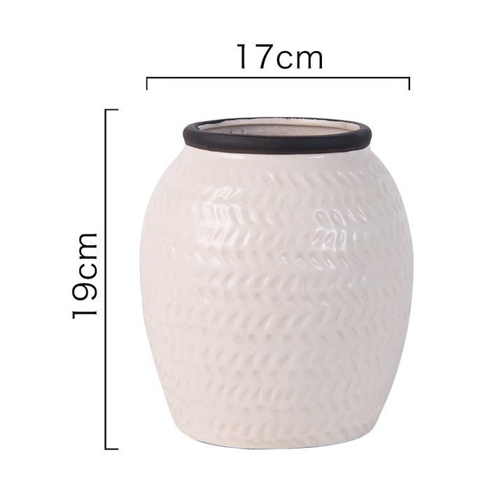 Decorative ceramic vase