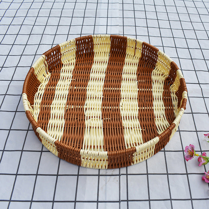 Handcrafted Woven Serving Tray 1789539628