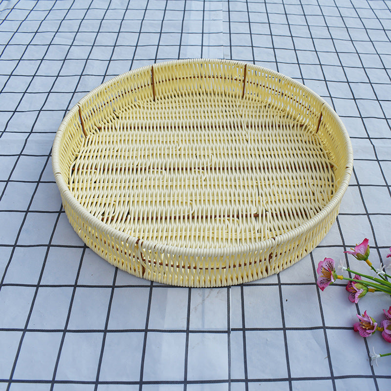 Handcrafted Woven Serving Tray 1789539628