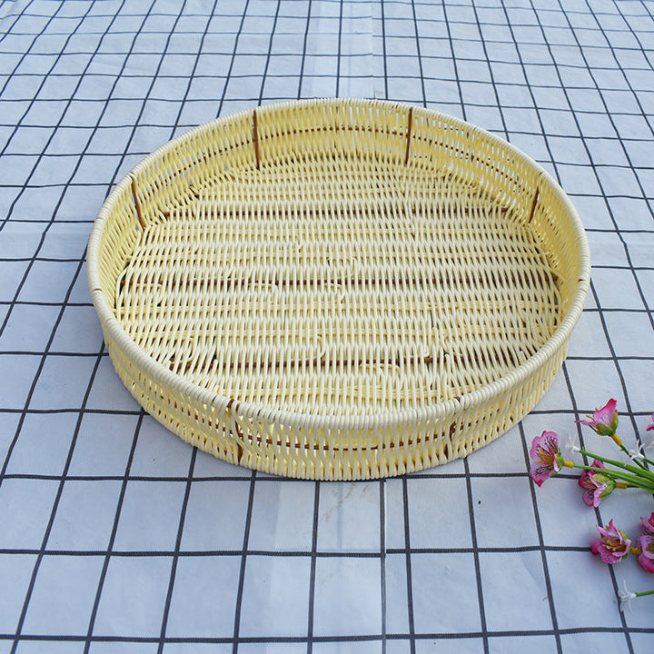 Handcrafted Woven Serving Tray 1789539628