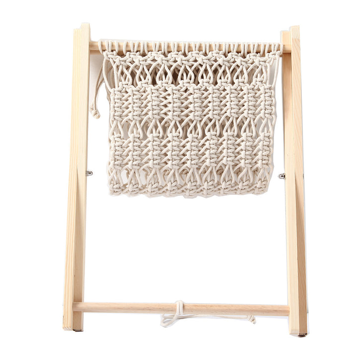 Handcrafted Macramé Laundry Basket