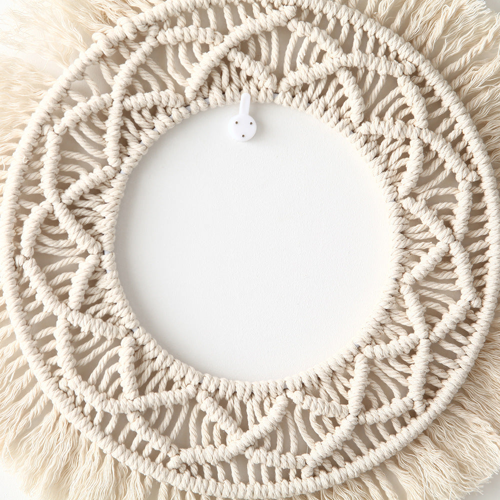 Bohemian Macrame Wall Mirror
