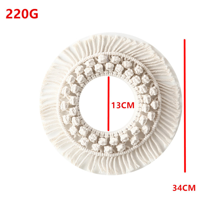 Bohemian Macrame Wall Mirror
