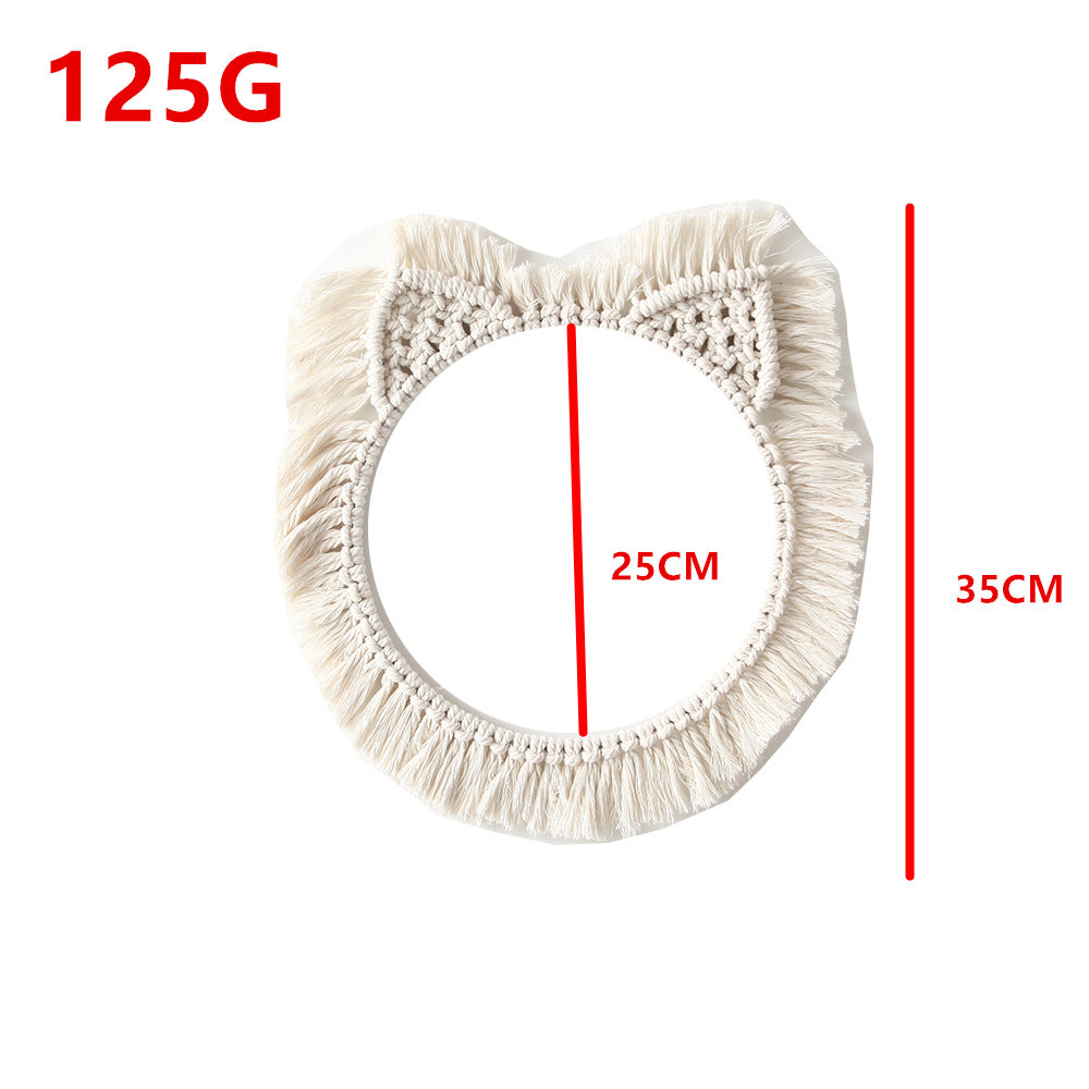 Bohemian Macrame Wall Mirror