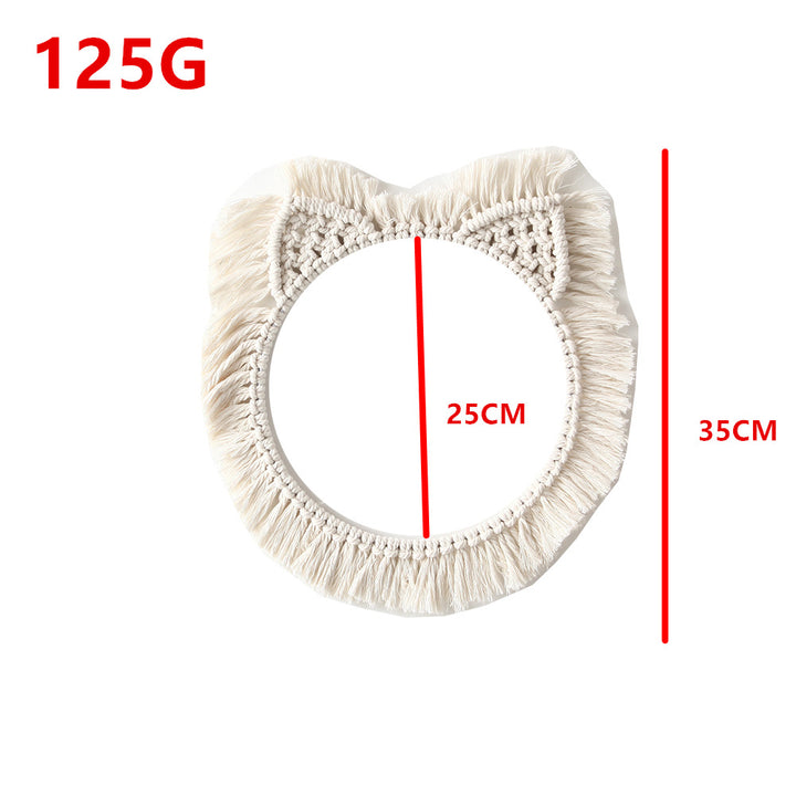 Bohemian Macrame Wall Mirror