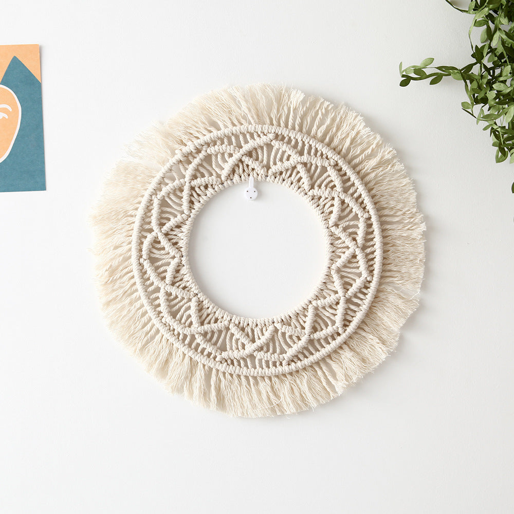 Bohemian Macrame Wall Mirror