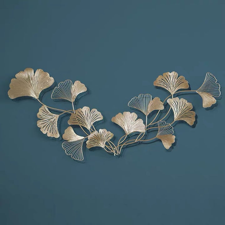 Decorative Ginkgo Leaf Wall Sculpture