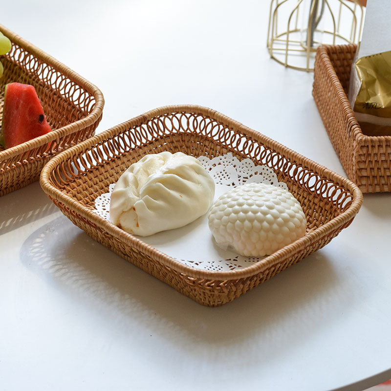 Handmade square basket