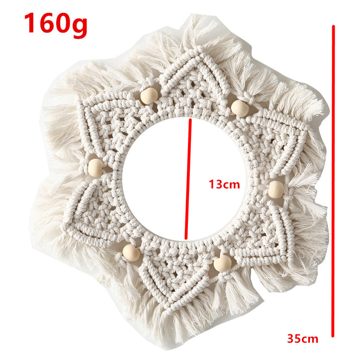 Bohemian Macrame Wall Mirror