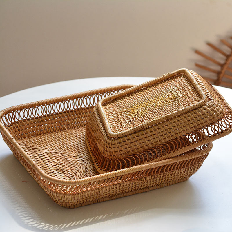 Handmade square basket