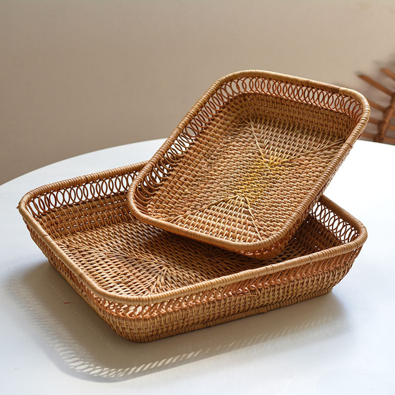 Handmade square basket