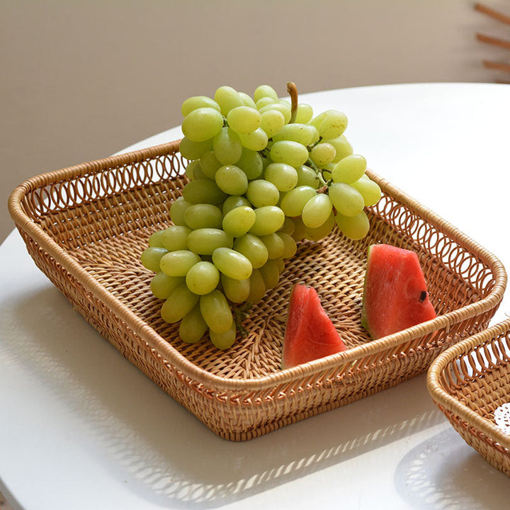 Handmade square basket