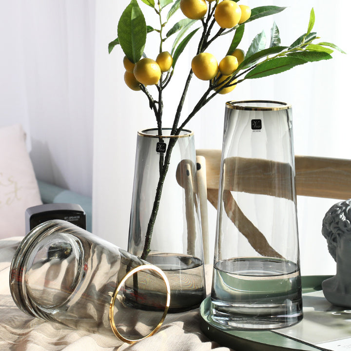 Elegant Flared Glass Vase