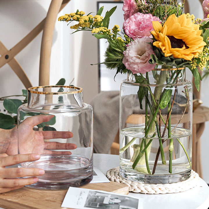 Modern Elegant Glass Centerpiece