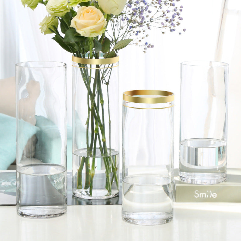 Decorative Glass Vase for Home Decoration