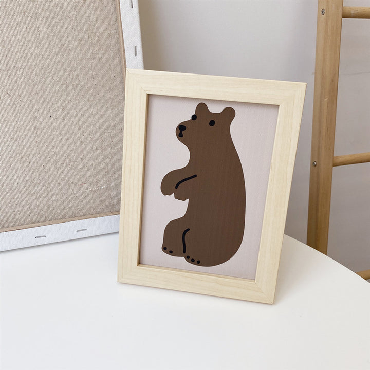 Cute Hedgehog Art Print Frame