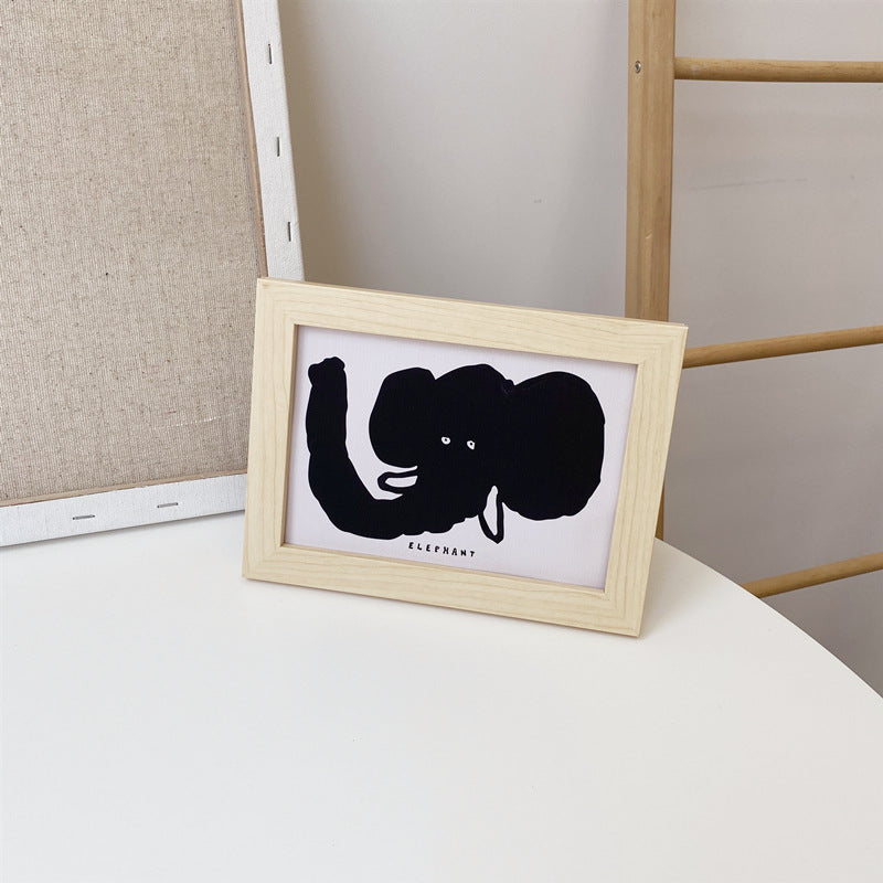Cute Hedgehog Art Print Frame