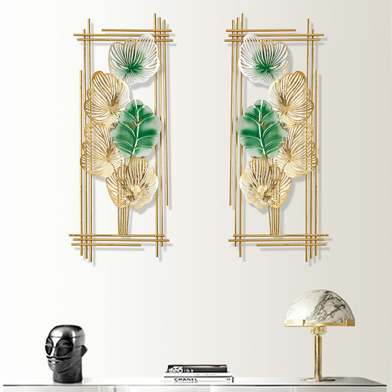 Decorative Floral Metal Wall Art Panels