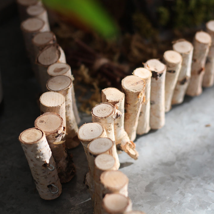 Decorative wall cladding made of natural wood