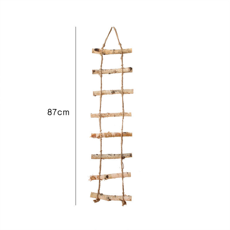 Decorative wall hanging made of natural material