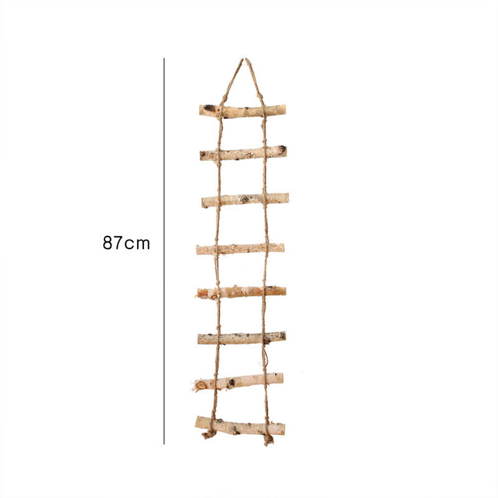 Decorative wall hanging made of natural material