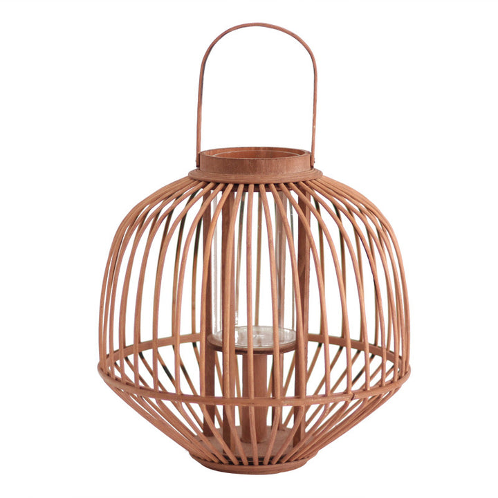 Decorative wooden lantern