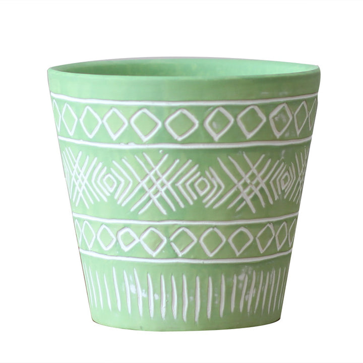 Decorative plant pot