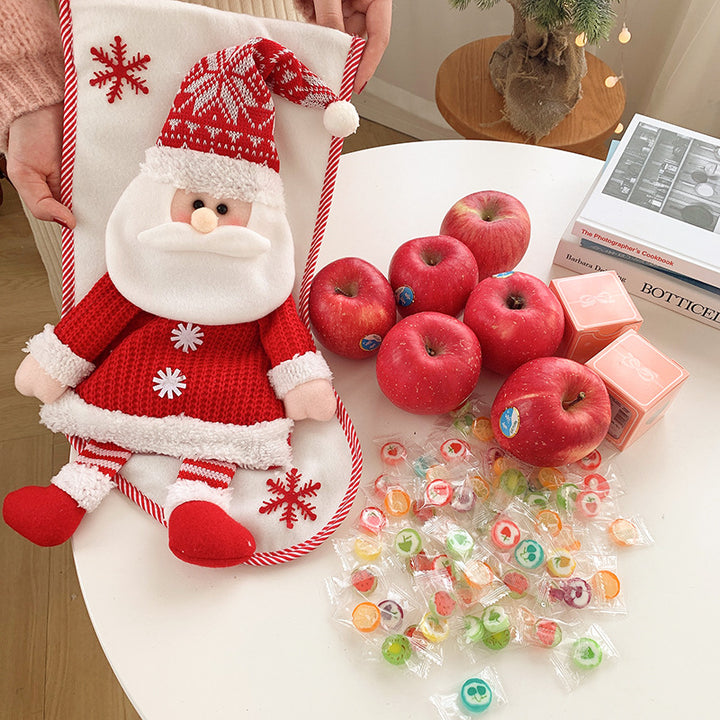 Festive Decorative New Year Stocking