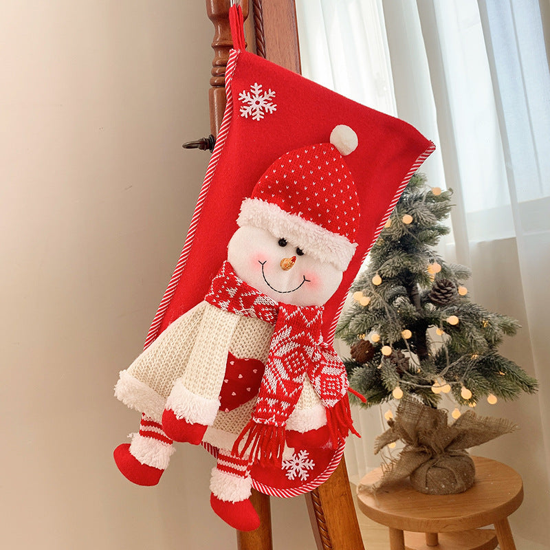 Festive Decorative New Year Stocking