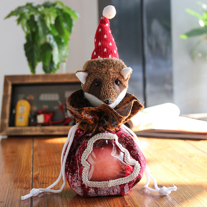Plush Penguin Holiday Decoration