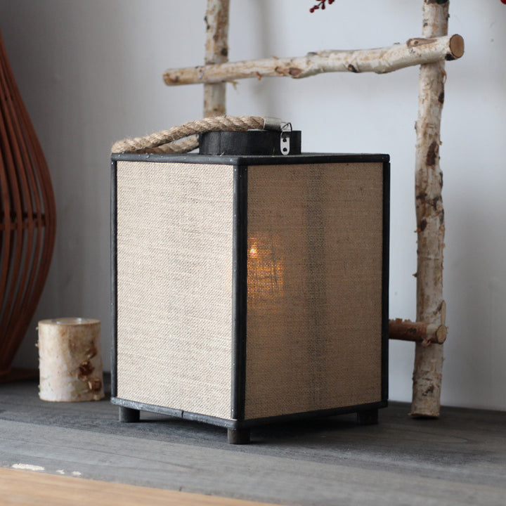 Modern storage basket made of fabric