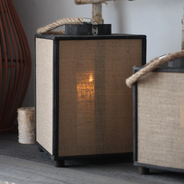 Modern storage basket made of fabric