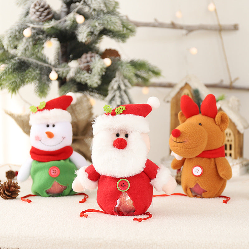 Plush Penguin Holiday Decoration