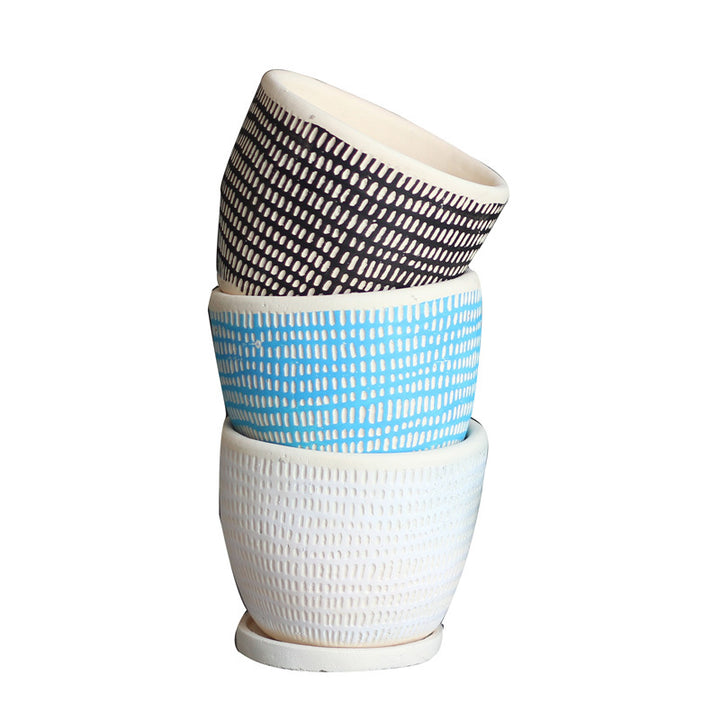 Decorative plant pot