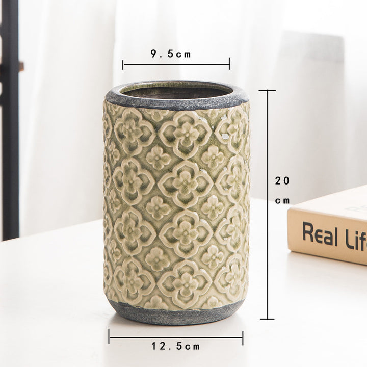 Decorative flower pot