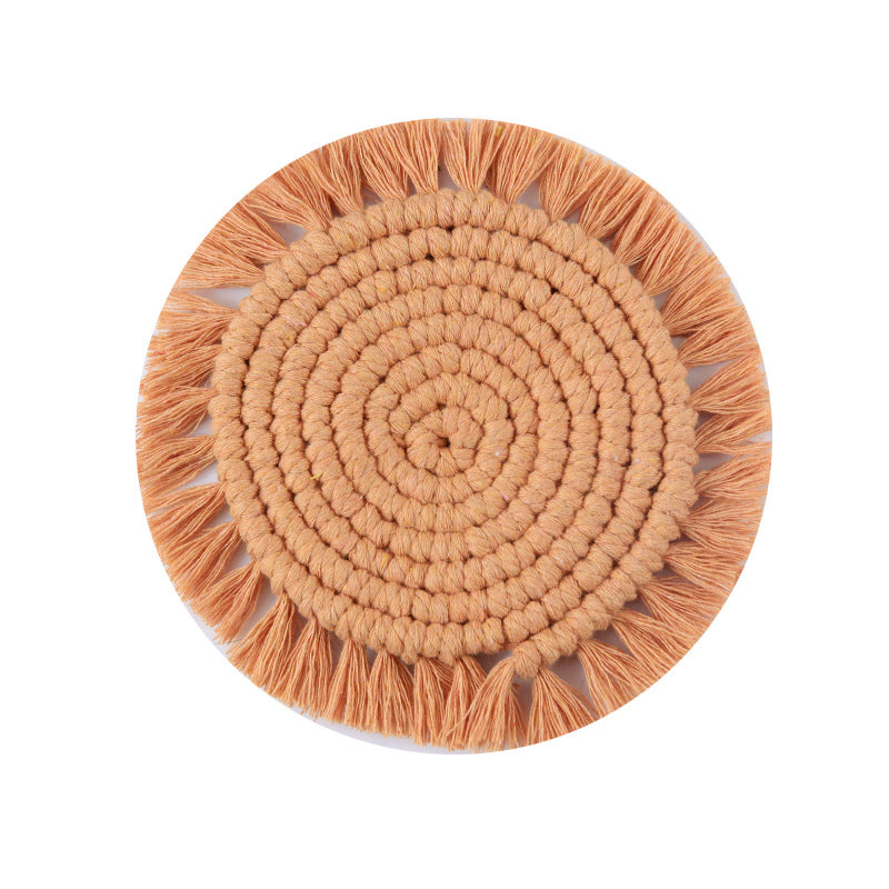 Decorative Round Macrame Trivet