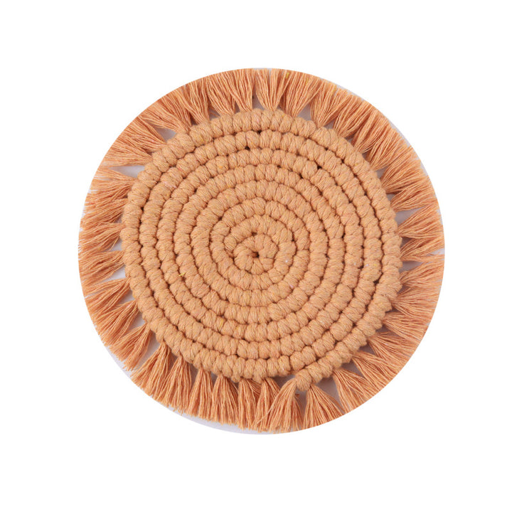 Decorative Round Macrame Trivet