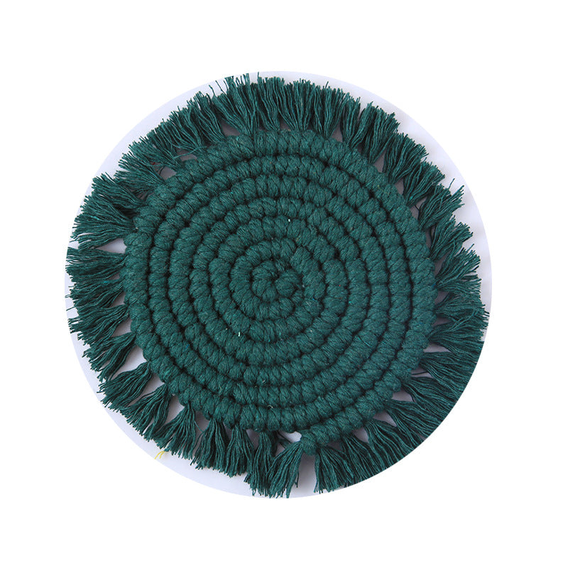 Decorative Round Macrame Trivet