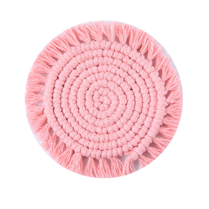 Decorative Round Macrame Trivet